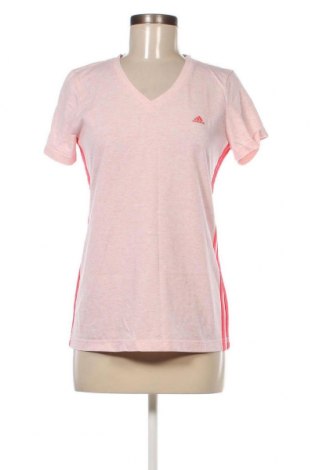 Γυναικείο t-shirt Adidas, Μέγεθος L, Χρώμα Ρόζ , Τιμή 13,81 €