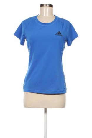Дамска тениска Adidas, Размер S, Цвят Син, Цена 27,00 лв.