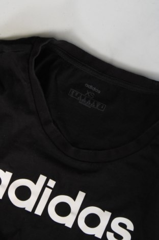 Damski T-shirt Adidas, Rozmiar XXS, Kolor Czarny, Cena 109,66 zł