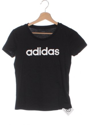 Damen T-Shirt Adidas, Größe XXS, Farbe Schwarz, Preis 37,42 €