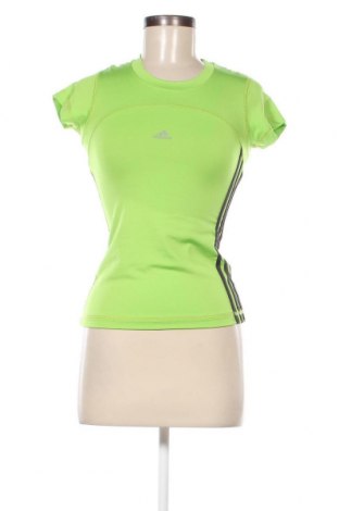 Дамска тениска Adidas, Размер XS, Цвят Зелен, Цена 27,00 лв.