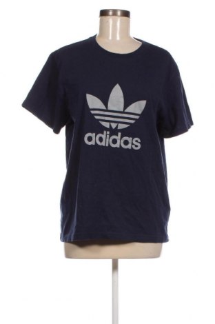 Damski T-shirt Adidas Originals, Rozmiar L, Kolor Niebieski, Cena 86,36 zł