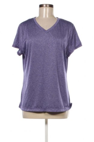 Γυναικείο t-shirt Athletic Works, Μέγεθος XL, Χρώμα Βιολετί, Τιμή 10,35 €