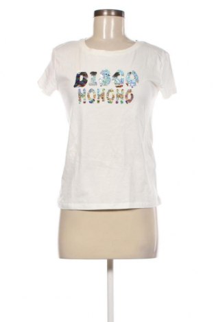 Damen T-Shirt Camaieu, Größe XS, Farbe Weiß, Preis 10,82 €