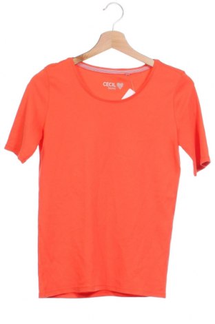 Damen T-Shirt Cecil, Größe XS, Farbe Orange, Preis 17,40 €