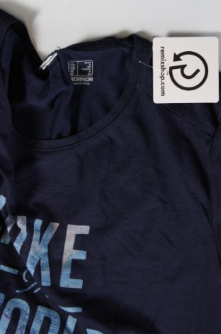 Damen T-Shirt Decathlon, Größe S, Farbe Blau, Preis 9,05 €
