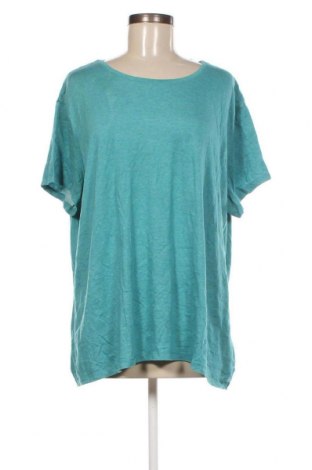 Γυναικείο t-shirt Decathlon, Μέγεθος 3XL, Χρώμα Πράσινο, Τιμή 4,82 €