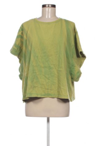 Γυναικείο t-shirt Dondup, Μέγεθος XL, Χρώμα Πράσινο, Τιμή 12,62 €