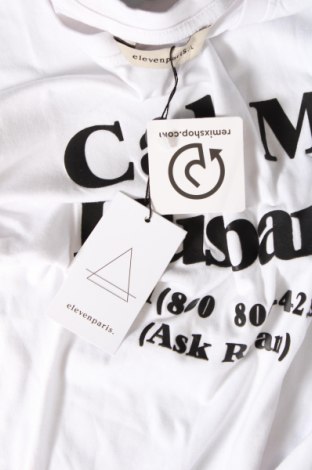 Damen T-Shirt Eleven Paris, Größe L, Farbe Weiß, Preis 28,95 €