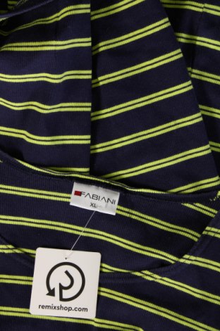 Γυναικείο t-shirt Fabiani, Μέγεθος XL, Χρώμα Μπλέ, Τιμή 8,04 €