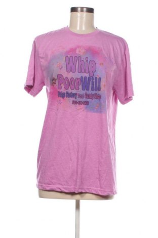 Γυναικείο t-shirt Gildan, Μέγεθος M, Χρώμα Βιολετί, Τιμή 4,82 €