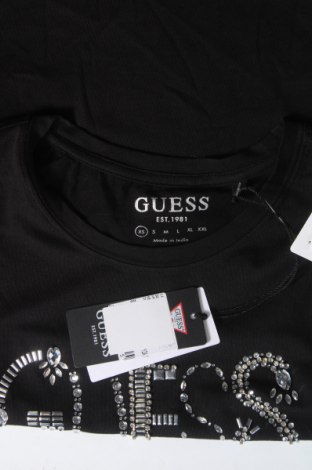 Γυναικείο t-shirt Guess, Μέγεθος XS, Χρώμα Μαύρο, Τιμή 37,11 €
