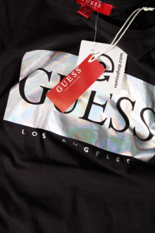 Γυναικείο t-shirt Guess, Μέγεθος XS, Χρώμα Μαύρο, Τιμή 37,11 €