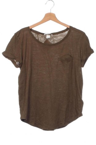 Damen T-Shirt H&M, Größe XS, Farbe Grün, Preis 7,00 €