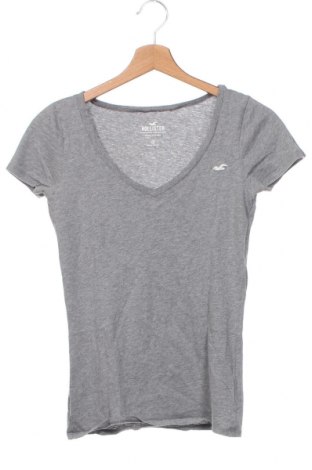 Damen T-Shirt Hollister, Größe XS, Farbe Grau, Preis € 4,92