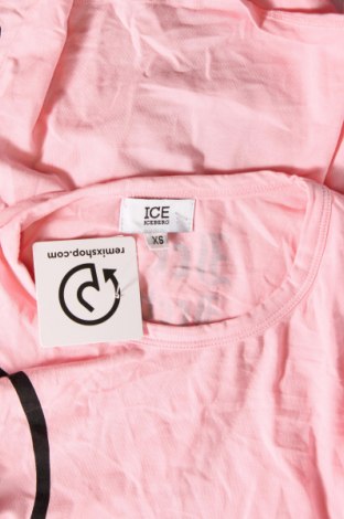 Damen T-Shirt Ice Iceberg, Größe XS, Farbe Rosa, Preis 47,32 €