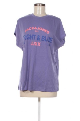 Γυναικείο t-shirt JJXX, Μέγεθος S, Χρώμα Βιολετί, Τιμή 9,28 €