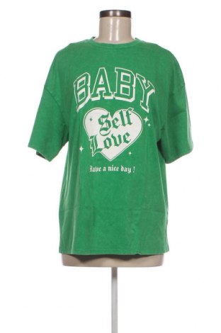 Дамска тениска Jennyfer, Размер XS, Цвят Зелен, Цена 12,60 лв.