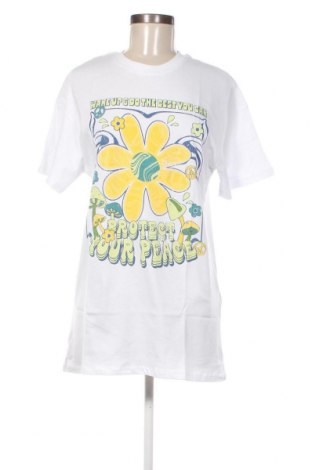 Γυναικείο t-shirt Jennyfer, Μέγεθος XXS, Χρώμα Λευκό, Τιμή 5,41 €
