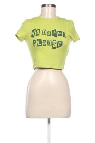 Дамска тениска Jennyfer, Размер S, Цвят Зелен, Цена 19,53 лв.
