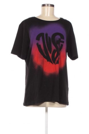 Γυναικείο t-shirt Just Cavalli, Μέγεθος XXL, Χρώμα Μαύρο, Τιμή 90,00 €
