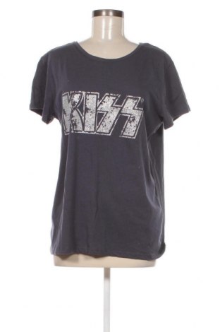 Damen T-Shirt Kiss, Größe XL, Farbe Grau, Preis 19,59 €