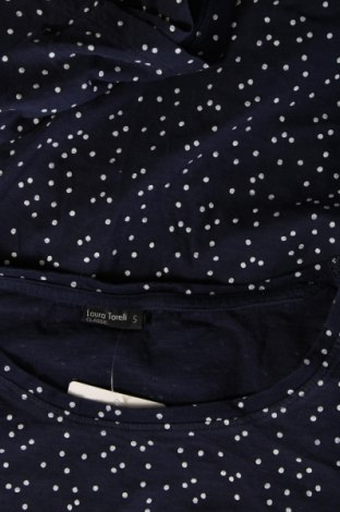 Damen T-Shirt Laura Torelli, Größe S, Farbe Blau, Preis 9,05 €