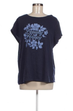Damen T-Shirt Laura Torelli, Größe XL, Farbe Blau, Preis 5,43 €