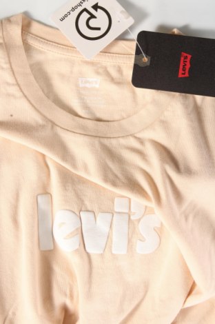 Γυναικείο t-shirt Levi's, Μέγεθος S, Χρώμα  Μπέζ, Τιμή 15,98 €