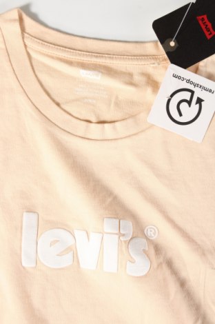 Дамска тениска Levi's, Размер M, Цвят Бежов, Цена 31,00 лв.