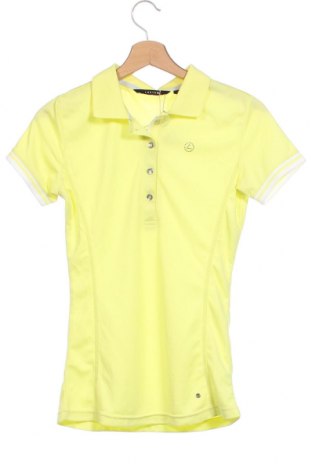 Γυναικείο t-shirt Luhta, Μέγεθος XS, Χρώμα Κίτρινο, Τιμή 7,87 €