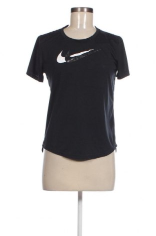 Γυναικείο t-shirt Nike, Μέγεθος S, Χρώμα Μαύρο, Τιμή 16,70 €