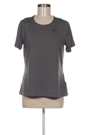 Дамска тениска Nike, Размер L, Цвят Сив, Цена 27,00 лв.
