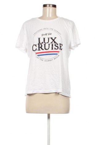 Γυναικείο t-shirt ONLY, Μέγεθος XL, Χρώμα Λευκό, Τιμή 5,20 €
