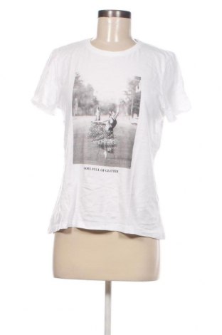 Γυναικείο t-shirt ONLY, Μέγεθος M, Χρώμα Λευκό, Τιμή 8,66 €
