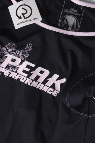 Γυναικείο t-shirt Peak Performance, Μέγεθος S, Χρώμα Μαύρο, Τιμή 10,76 €