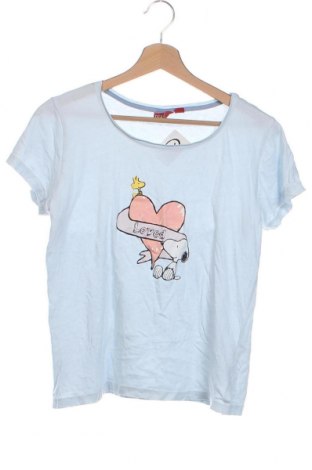Γυναικείο t-shirt Peanuts, Μέγεθος XS, Χρώμα Μπλέ, Τιμή 12,63 €