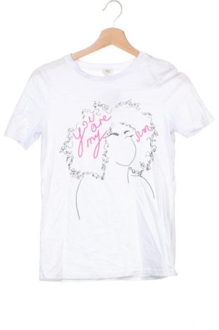 Γυναικείο t-shirt River Island, Μέγεθος XXS, Χρώμα Λευκό, Τιμή 8,22 €