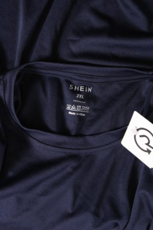 Дамска тениска SHEIN, Размер XXL, Цвят Син, Цена 13,00 лв.