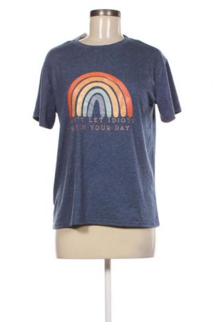Γυναικείο t-shirt SHEIN, Μέγεθος M, Χρώμα Μπλέ, Τιμή 4,82 €