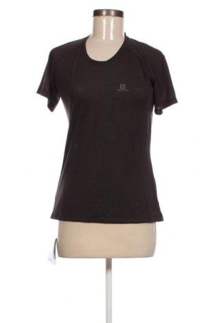 Дамска тениска Salomon, Размер M, Цвят Черен, Цена 72,00 лв.