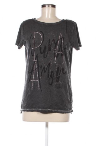 Γυναικείο t-shirt Soccx, Μέγεθος M, Χρώμα Γκρί, Τιμή 16,70 €