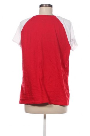 Damski T-shirt St. John's Bay, Rozmiar XL, Kolor Czerwony, Cena 41,58 zł