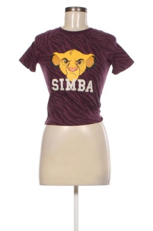 Γυναικείο t-shirt Undiz, Μέγεθος S, Χρώμα Βιολετί, Τιμή 18,56 €