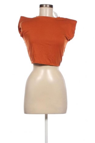 Γυναικείο t-shirt Undiz, Μέγεθος S, Χρώμα Πορτοκαλί, Τιμή 4,64 €