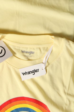 Damen T-Shirt Wrangler, Größe L, Farbe Gelb, Preis 25,57 €