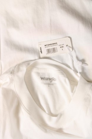 Γυναικείο t-shirt Wrangler, Μέγεθος L, Χρώμα Λευκό, Τιμή 24,93 €