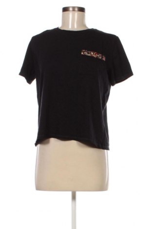 Damen T-Shirt Zara, Größe L, Farbe Schwarz, Preis 14,58 €