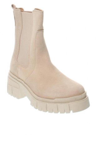 Damen Stiefeletten Bullboxer, Größe 38, Farbe Beige, Preis 18,62 €