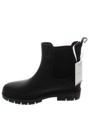 Botine de damă Tommy Hilfiger, Mărime 39, Culoare Negru, Preț 973,68 Lei